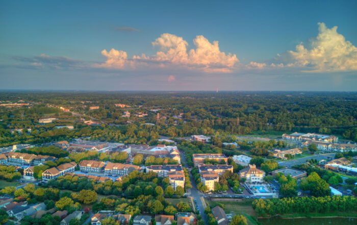 birkdale village aerial